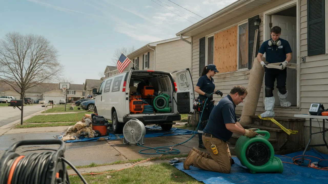 Water Damage Restoration in Silver Lake, WI near me